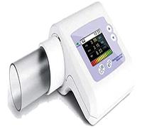 Mobiclinic, Spiromètre portable, Mod. MBS10, Marque européenne, avec Ecran, Mesure de l’état pulmonaire
