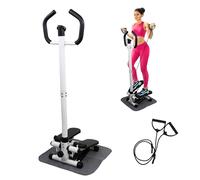 Mobiclinic®, Stepper avec Guidon, Hauteur Réglable, Écran LCD, Intensité Réglable, Pédales Antidérapantes, Appareil Pas à Pas, Compact, Exercice à Domicile, Step-Pro
