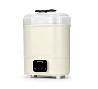 Mobiclinic®, Stérilisateur Biberons, 4 en 1, Sèche, Maintient la Température, Mode Automatique, Jusqu'à 6 Biberons de 330 ml, Sucettes et Tire-lait, Écran LCD, Compact, Mobibi