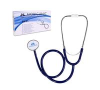 Mobiclinic®, Stéthoscope, De diagnostic, Stetoscope adulte professionnel, Une cloche, Bleu marine