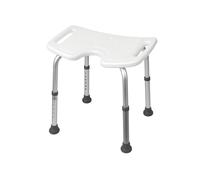 Mobiclinic®, Tabouret de Bain, Bahía, Chaise Douche, Marque européenne, Siège en u, Réglable sur 7 hauteurs, Jusqu'à 100 kg, Salle, Embouts antidérapants, WC