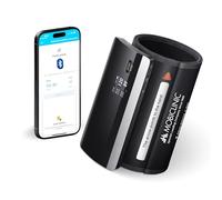 Mobiclinic®, Tensiomètre Bras, Numérique, Connexion Bluetooth et Application, Guidage Vocal, 50 Mémoires, Détection de Mouvement, Chargement USB, Précis, Cardiomed