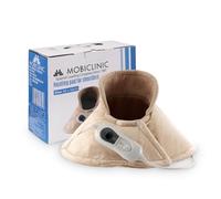 Mobiclinic, Tour de cou chauffant, Électrique, Très faible consommation, 3 gammes température, Arrêt automatique, Marque européenne, Protection contre la surchauffe, Lavable, Pour le, 62x60cm