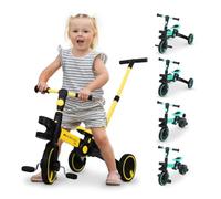 Mobiclinic®, Tricycle 5 en 1, Chase, Évolutif, De, À Ans, Guidon et siège réglables, Ultraléger 3, Kg, Montage Facile, Roues Anti-crevaison, Jusqu'à 25, Porte-Bouteille