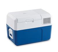 Mobicool MCF32 Glacière à compresseur 31 l, bleu/gris, Mini-frigo 12 V et 230 V pour voiture, camion, bateau, camping-car et prise de courant