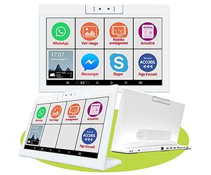 Mobiho-Essentiel La Tablette Initiale 14 Pouces, Le Confort visuel avec Interface Senior sur Mesure modulable, Applications simplifiées, 4G et WiFi