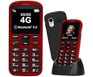 MOBIHO ESSENTIEL NOUV 04/2024 - Le Classic Initial désormais en 4G : dépendance, Perte d'autonomie. Stop ERREURS MANIP et appels pub, SOS, Alerte Bat Faible, Main Libre Auto, Photo-Contact...