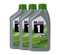 MOBIL 1 Esp 5W-30 L'Huile De Moteur VW 50400, BMW LL-04, MB 229.51, 3x1 Litre