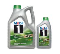 Mobil 1 Esp x2 0W-20 5L + 1L=6L Huile Porsche C20 Autorisation 6 Litre