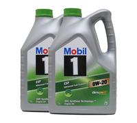 MOBIL 1 Esp X2 0W-20 Huile Dexosd, MB 229.71, VW 50800 ,VW 50900, 2x5 Litre