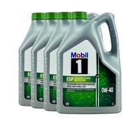 MOBIL 1 Esp X4 0W-40 Huile Porsche A40, C40, VW 511 00, MB 229.51, 4x5 Litre