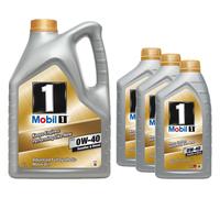 Mobil 1 FS 0W-40 5L+1L+1L+1L = 8L Huile Porsche A40 Autorisation 8 Litre