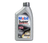 Mobil 1 Super 2000 Diesel Premium Huile 10W-40 1L Moteur 150640 Bidon 10W40