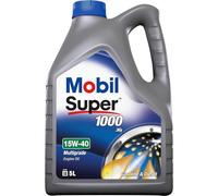 MOBIL Huile moteur Super 15W-40 Huile minérale Huile 5 L