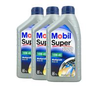 Mobil Oil Huile moteur Super 1000 X1 15W-40 minérale 1 l