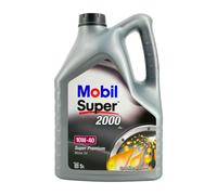 MOBIL Super 2000 X1 10W-40 Huile VW 50101, MB 229.1, Api Cf , 5 Litre
