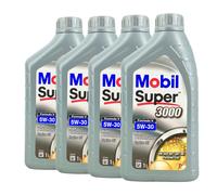 MOBIL Super 3000 Formula V 5W-30 Huile BMW Longlife-04, MB 229.51, 4x1 Litre