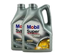 MOBIL Super 3000 X1 5W-40 Huile VW 50200, Renault RN0700 RN0710,2x5 Litre