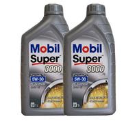 Mobil Super 3000 X1 Formula Fe 5W-30 Huile Ford Acea A5/B5 Wss- 913 2x1 Litre