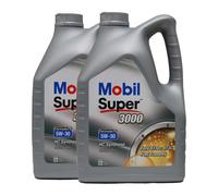 MOBIL Super 3000 X1 Formula Fe 5W-30 Huile Ford WSS-M2C913-D, 2x5 Litre