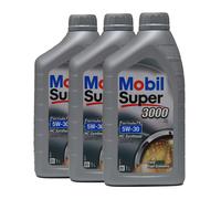 Mobil Super 3000 Formule Fe (Ford) 5W-30 1 Liter Acea A5/B5 Huile Moteur