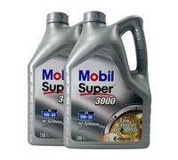 MOBIL Super 3000 Xe 5W-30 Huile MB 229.31, 229.51, 229.52, dexos2, 2x5 Litre