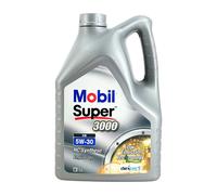 MOBIL Super 3000 Xe 5W-30 Huile Moto MB 229.31, 229.51, 229.52, dexos2, 5 Litre