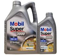 Mobil Super 3000 XE Huile Moteur 5W-30 5+1 L MB 229.51 Dexos2