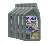 MOBIL Super 3000 XE1 5W-30 Huile BMW Longlife-04, MB 229.52, 5x1 Litre