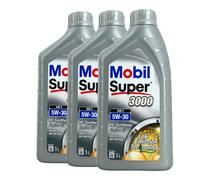 MOBIL Super 3000 XE1 5W-30 Huile Moteur BMW Longlife-04, MB 229.52, 3x1 Litre