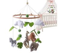 Mobile apaisant pour bébé pour un ornement stimulant visuellement apaisant | Mobile de chambre d'enfant pour lit de bébé pour berceau, chambre à coucher et pour enfants, filles et