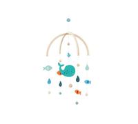 Mobile Baleine Beige TU