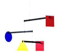 Flensted Mobiles Bauhaus Mobile suspendu en bois de hêtre 26"