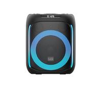 Mobile Beat SB-TWS 100 BT Soundbox, jusqu'à 7 h d'autonomie, lumières LED, poignée de Transport Pratique, Batterie, Fonction de Charge USB pour appareils externes