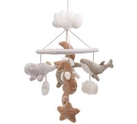 Jollein Mobile - Deepsea - Avec animaux sous-marins - Pour fille et garçon - Pour lit bébé et lit d'enfant