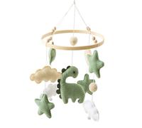 Mobile Bebe, Mobile Lit Bébé Fleurs Papillons en Feutrine pour Berceau | Mobile Musical Lit Bébé, Décoration Chambre Bébé, Cadeau Naissance, pour Table à Langer & Berceau Fille Garçon