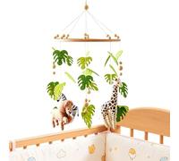 Mobile bébé pour garçon Jouet d'éveil sensoriel avec des animaux