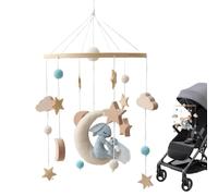 Mobile Bébé Pour Lit à Barreaux Décor De Mobile Pour Chambre Bébé | Doudou Tournant Apaisant Pour Parc Professionnels De Garde D'Nouveaux Parents Décorateurs De Chambre De Bébé
