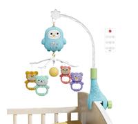 Mobile bébé pour lit d'enfant, lit de bébé, support de bras, hochet, berceau, aide au sommeil pour chambre et salon, pour les filles, sur la table de chevet dans la chambre d'enfant