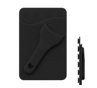 Mobile Card Pocket Clip - Suction Back Wallet, Phone Mount with Convenience, Lightweight Storage Sleeve, Compact Accessory Pouch, Credit Holder for Keeping Essential Cards Tickets Easily Accessible