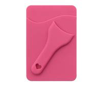 Mobile Card Pocket Clip - Suction Back Wallet, Phone Mount with Convenience, Lightweight Storage Sleeve, Compact Accessory Pouch, Credit Holder for Keeping Essential Cards Tickets Easily Accessible