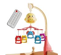 Mobile chambre d'enfant avec télécommande - Mobile de lit musical rotatif, | Mobile pour bébé réglable pour un divertissement apaisant | pour lit bébé lit d'appoint avec berceau chambre d'enfant