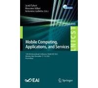 Mobile Computing, Applications, And Services
