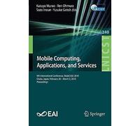 Mobile Computing, Applications, And Services