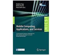 Mobile Computing, Applications, And Services