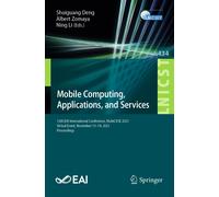 Mobile Computing, Applications, And Services