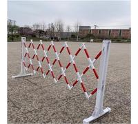 Mobile Concertina Barrière de sécurité rétractable avec rouleaux pour attacher rapidement n'importe quelle zone, 1,2 m de haut pour économiser de l'espace