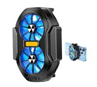 Mobile Cooler - Compact Mobile Phone Lightweight Duaal Fans | Silent Functioning Advanced Phones Cooler Fan, Fast Cooling Cell Phone Refrigerator For Keeping Phones Cool