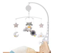 Mobile De Lit Bébé Carillon Animaux Cartoon Jouet Apaisant Pour Berceau