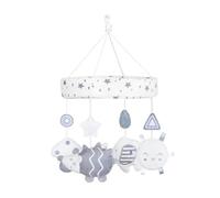 Mobile de Lit de Bébé en Peluche Jouet Mobile Montessori Mobile Musique Bébé Hibou Hérisson Pendentif à Suspendre Chambre de Bébé Décoration de Chambre d'enfant, Type 2